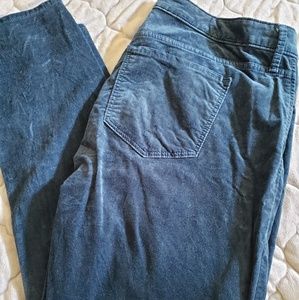 Crushed Velvet Rockstar Super Skinny Pants